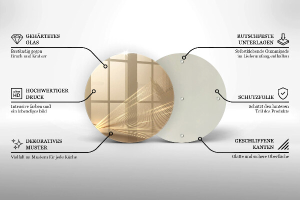 Kitchen worktop protector Modern abstraction