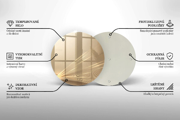 Kitchen worktop protector Modern abstraction