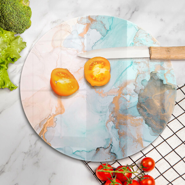 Kitchen worktop protector Marble abstraction