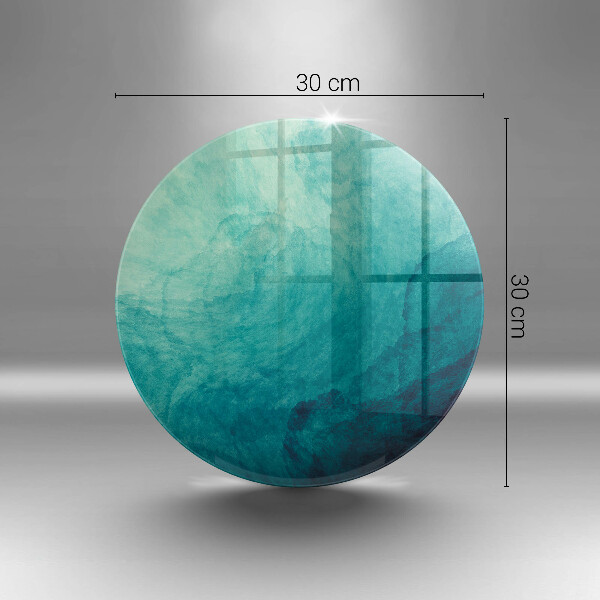 Chopping board glass Abstract background