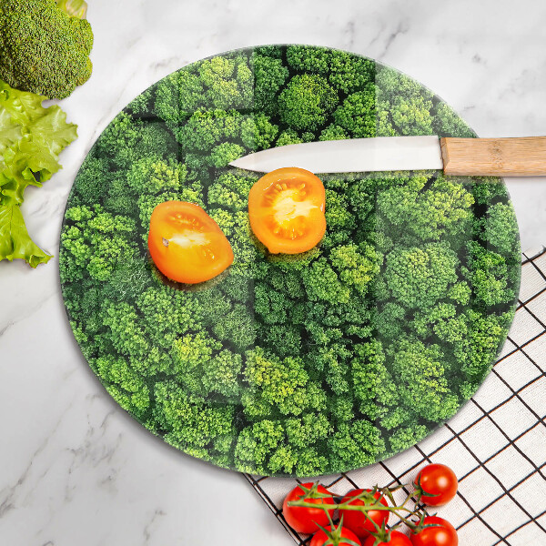 Chopping board glass Nature - moss plant