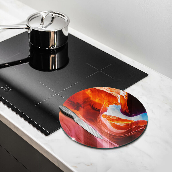 Chopping board glass Kanion rocks landscape