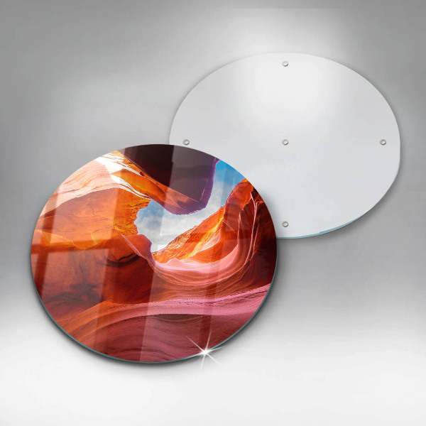 Chopping board glass Kanion rocks landscape