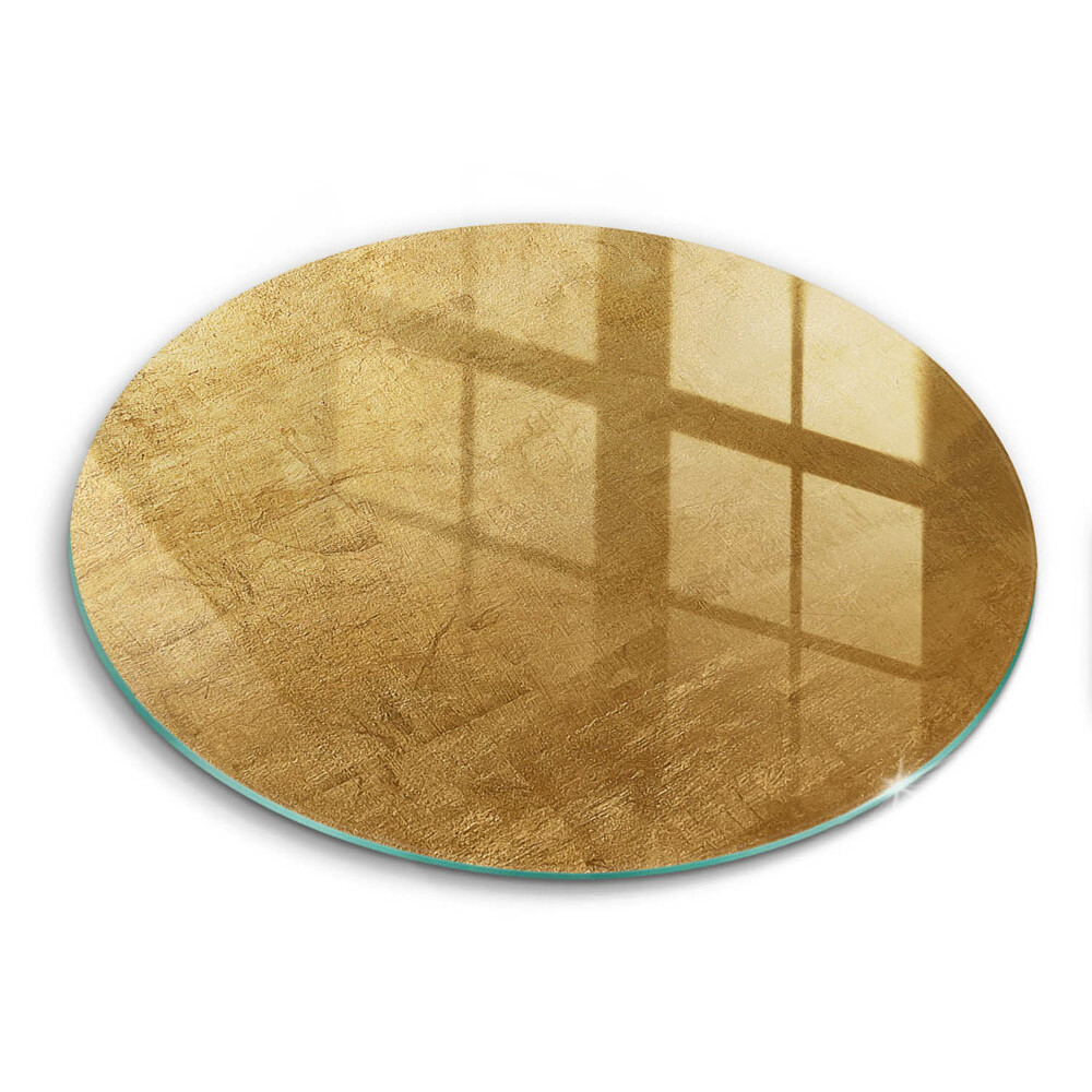 Glass worktop protector Gold texture background