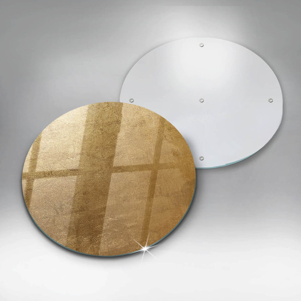 Glass worktop protector Gold texture background
