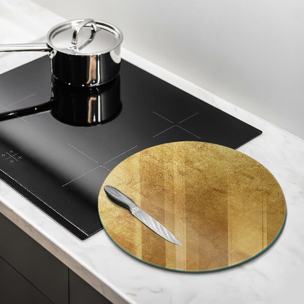 Glass worktop protector Gold texture background