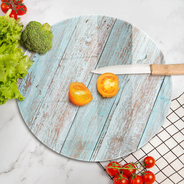 Glass worktop protector Old vintage boards