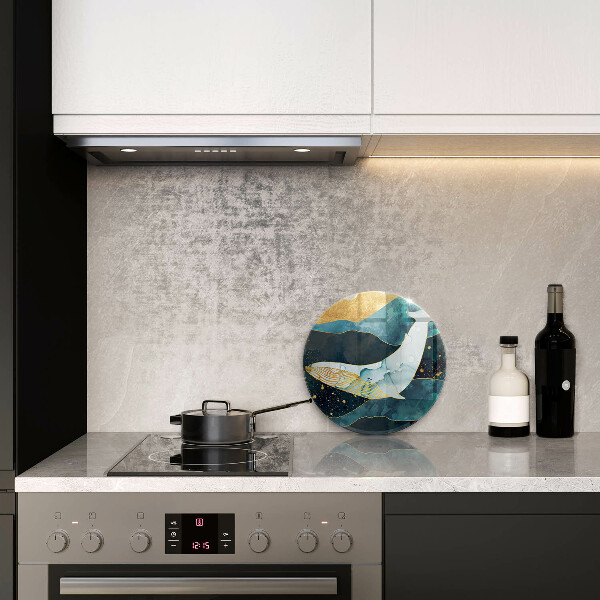 Kitchen worktop protector Whale abstraction