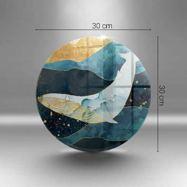 Kitchen worktop protector Whale abstraction