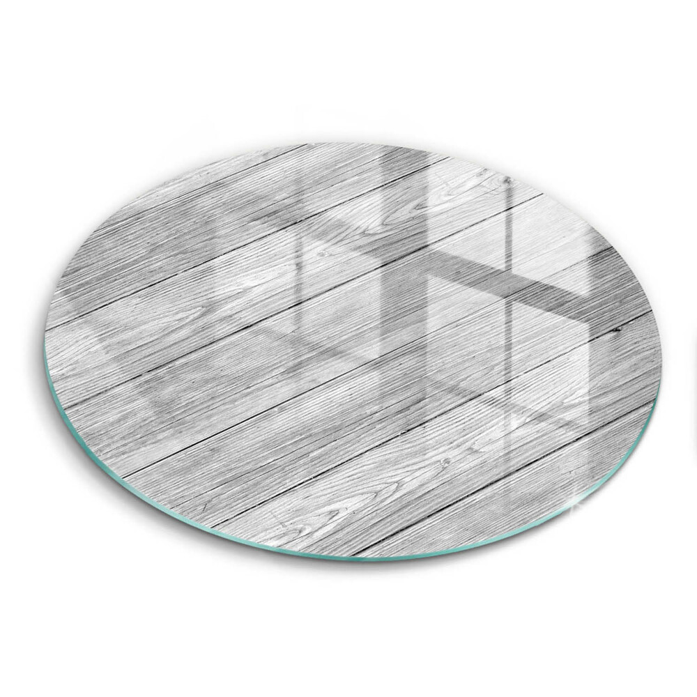 Glass worktop protector Wood old boards