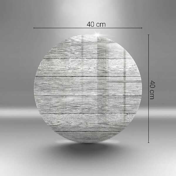 Glass worktop protector Wood old boards