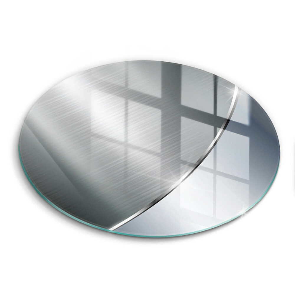 Glass worktop protector Pattern metal abstraction