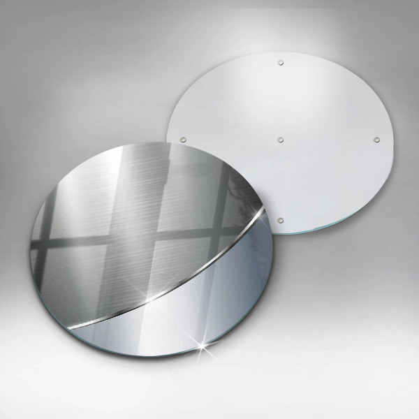 Glass worktop protector Pattern metal abstraction