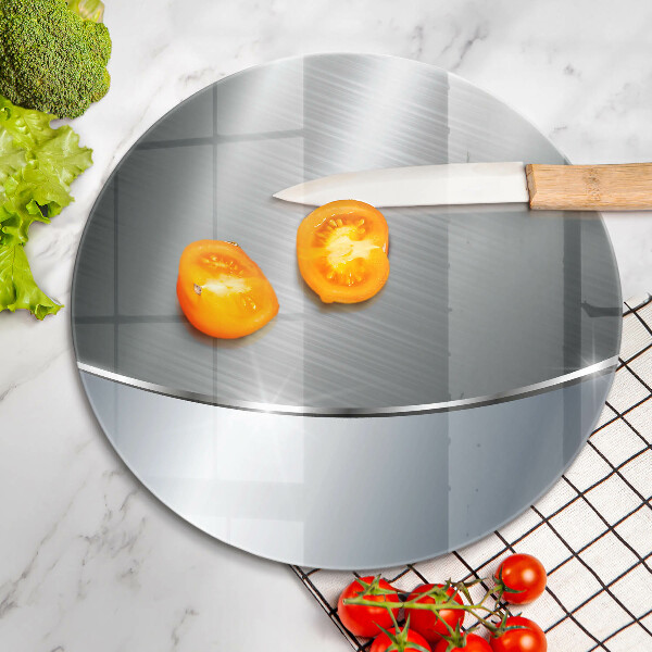 Glass worktop protector Pattern metal abstraction