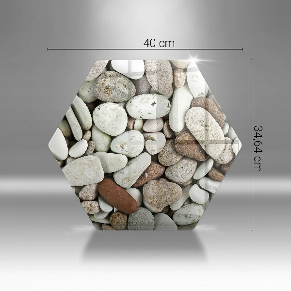 Kitchen worktop protector Background small stones