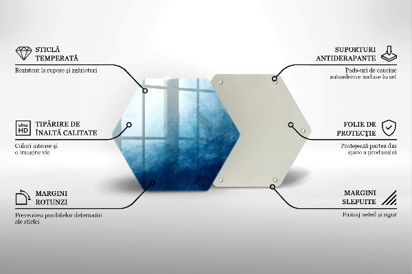 Chopping board glass Abstract background