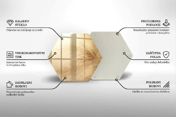 Chopping board glass Beach sand and holidays
