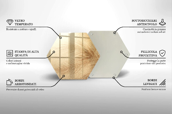 Chopping board glass Beach sand and holidays
