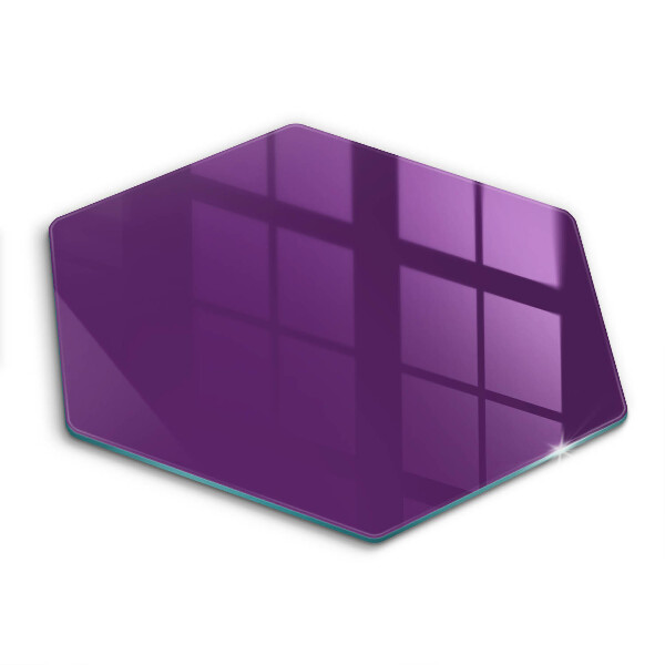 Glass kitchen board Violet colour