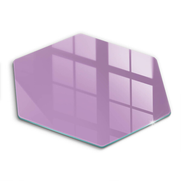 Glass kitchen board Violet colour