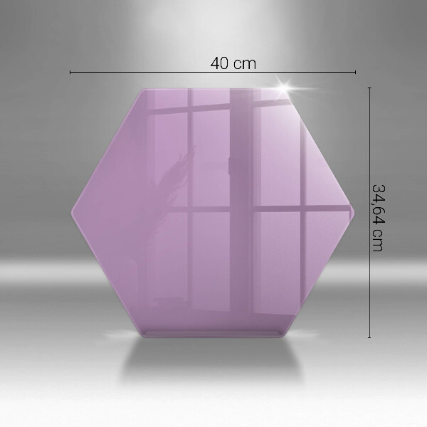 Glass kitchen board Violet colour