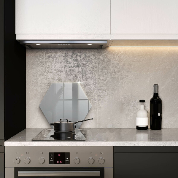 Glass kitchen board Grey colour