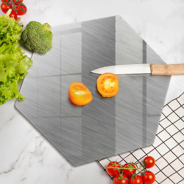 Kitchen worktop protector Metal texture background