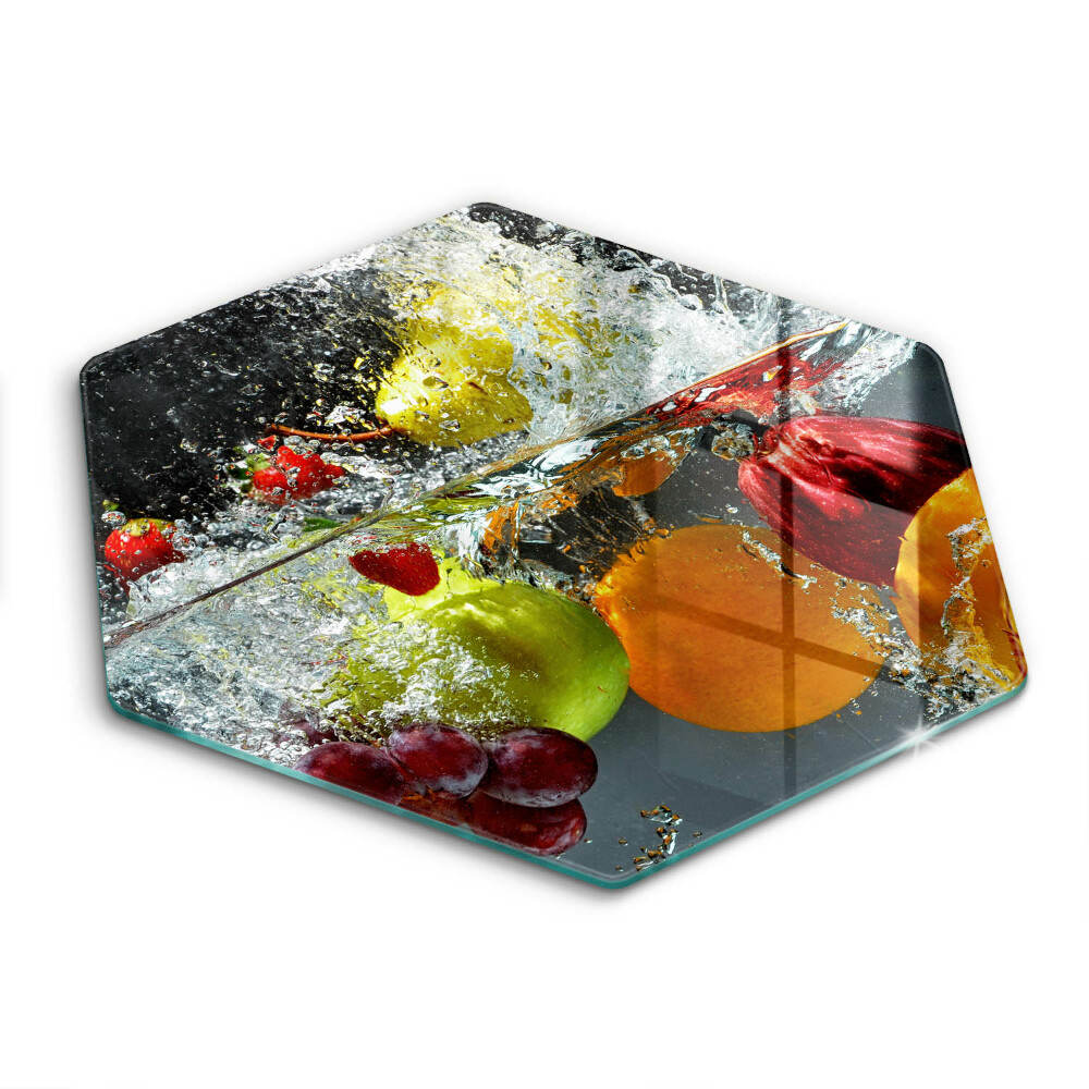 Kitchen worktop protector Juicy fruit in water