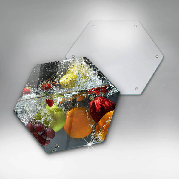 Kitchen worktop protector Juicy fruit in water