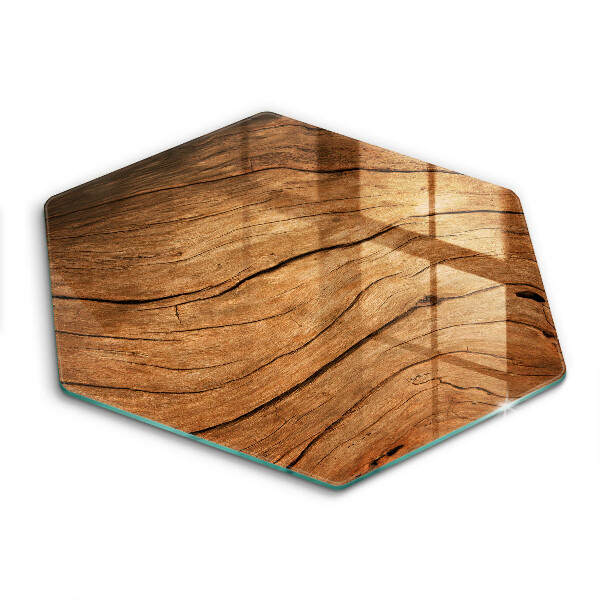 Kitchen worktop protector Wood board texture