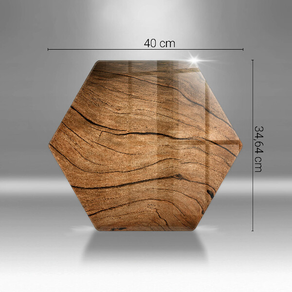 Kitchen worktop protector Wood board texture