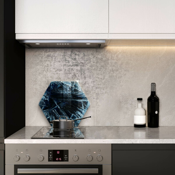 Kitchen worktop protector Sharp ice structure