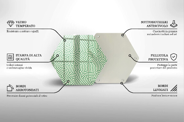 Cutting board Abstraction lines