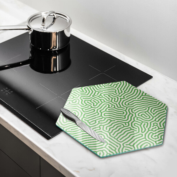 Cutting board Abstraction lines