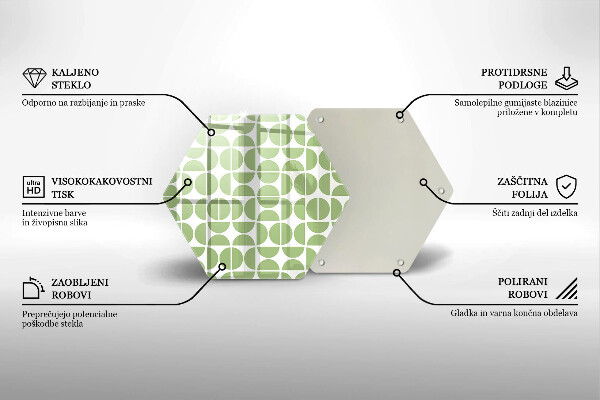 Cutting board Boho shapes