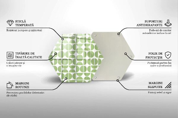 Cutting board Boho shapes