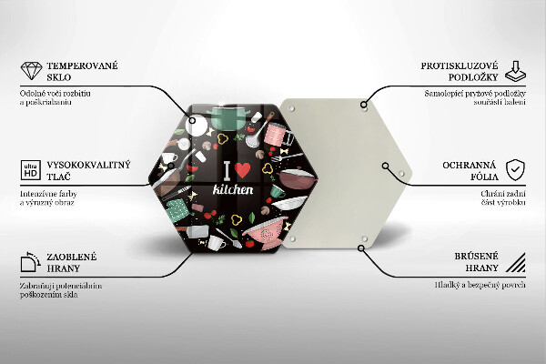 Cutting board Illustration I Love Kitchen