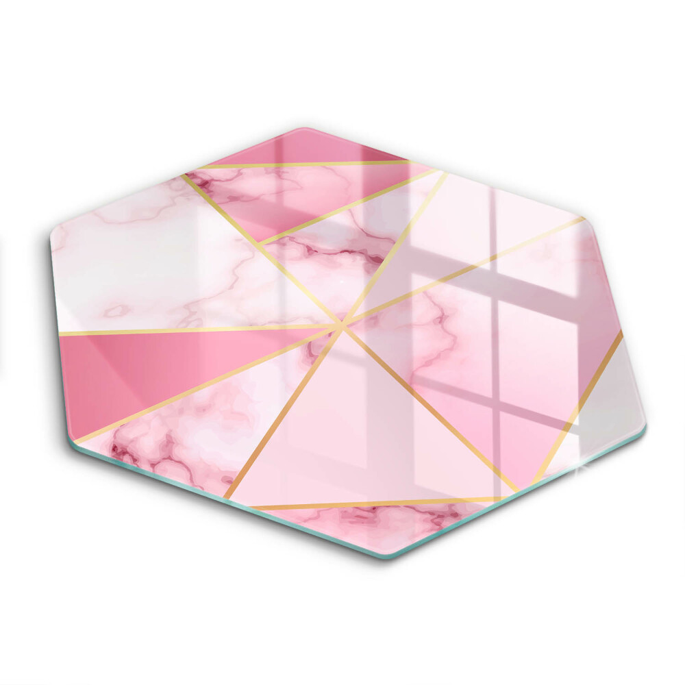 Cutting board Geometric marble