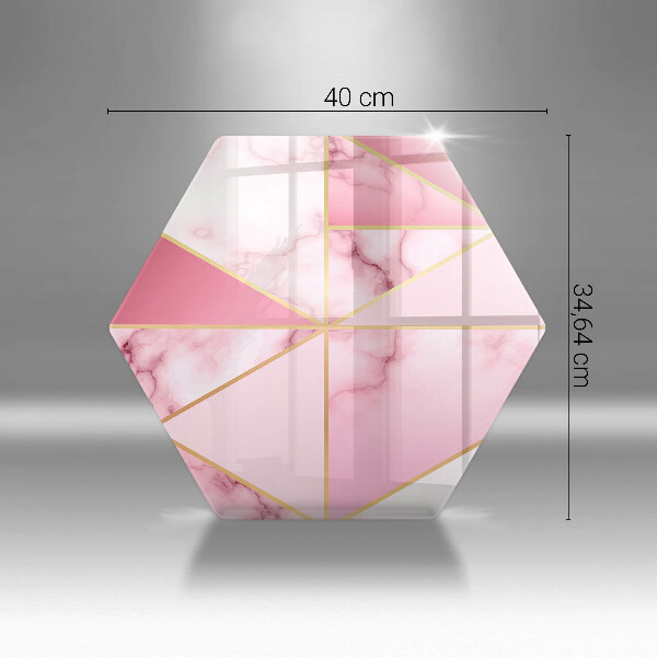 Cutting board Geometric marble