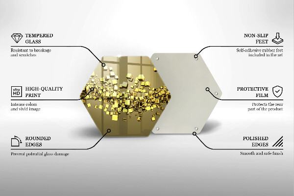Chopping board Abstraction 3D geometry