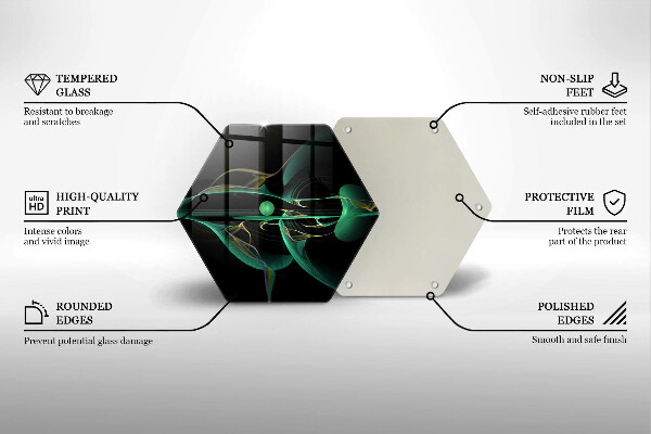 Cutting board Modern abstraction