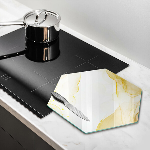 Cutting board Golden abstraction