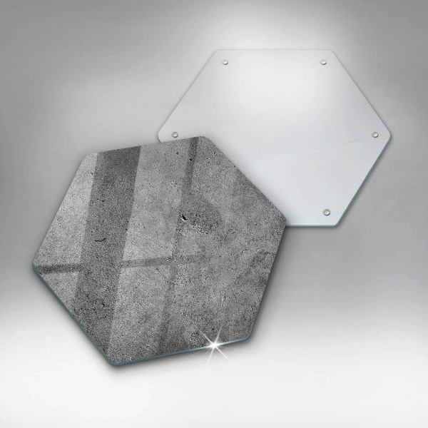 Chopping board glass Concrete stone texture