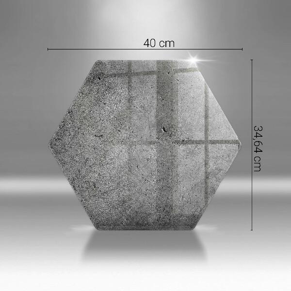 Chopping board glass Concrete stone texture