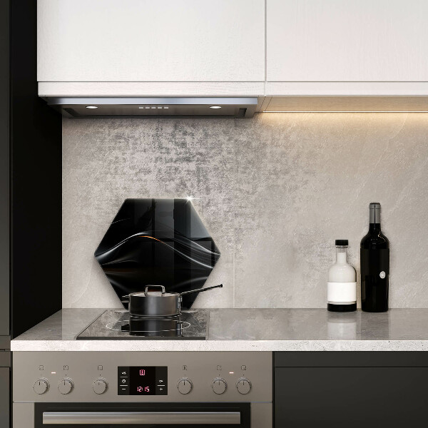 Chopping board glass 3D design abstraction