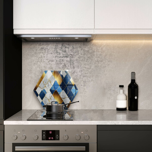 Chopping board Golden Rombs Marble