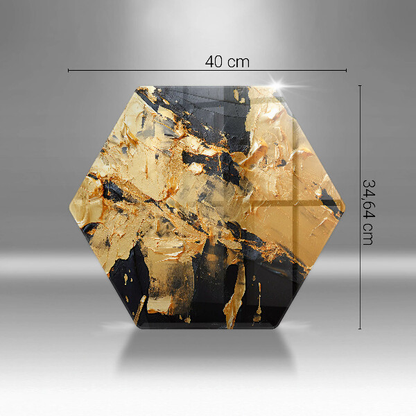 Chopping board Elegant paint texture