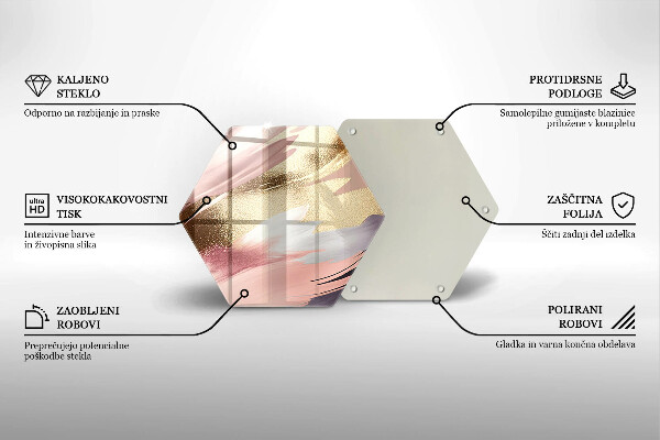 Chopping board Pastel spots
