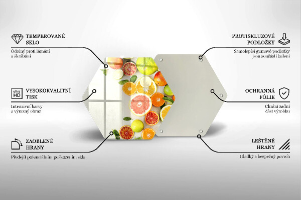 Chopping board Fruits citruses