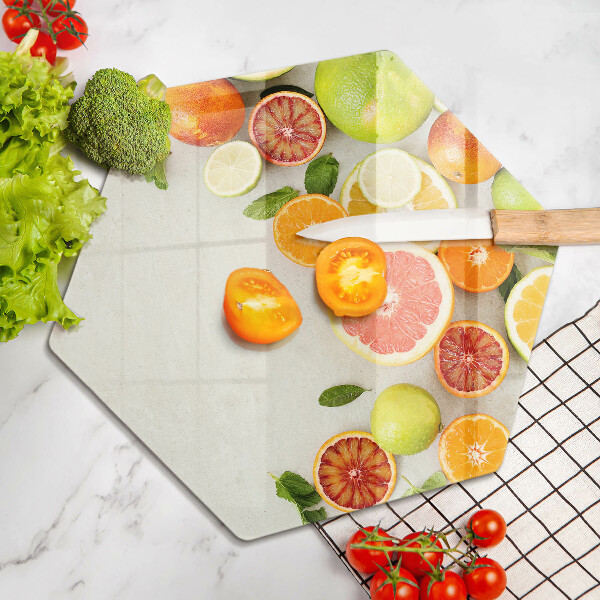 Chopping board Fruits citruses